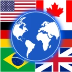 world countries android application logo